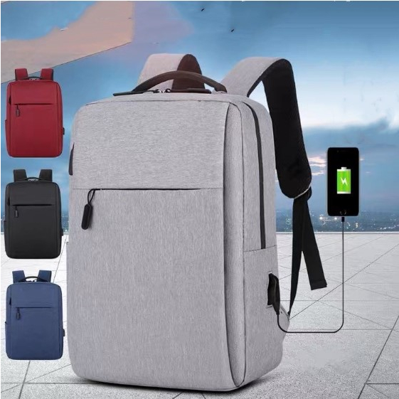 Mochila Unisex USB Executiva Casual Para Notebook Multifuncional