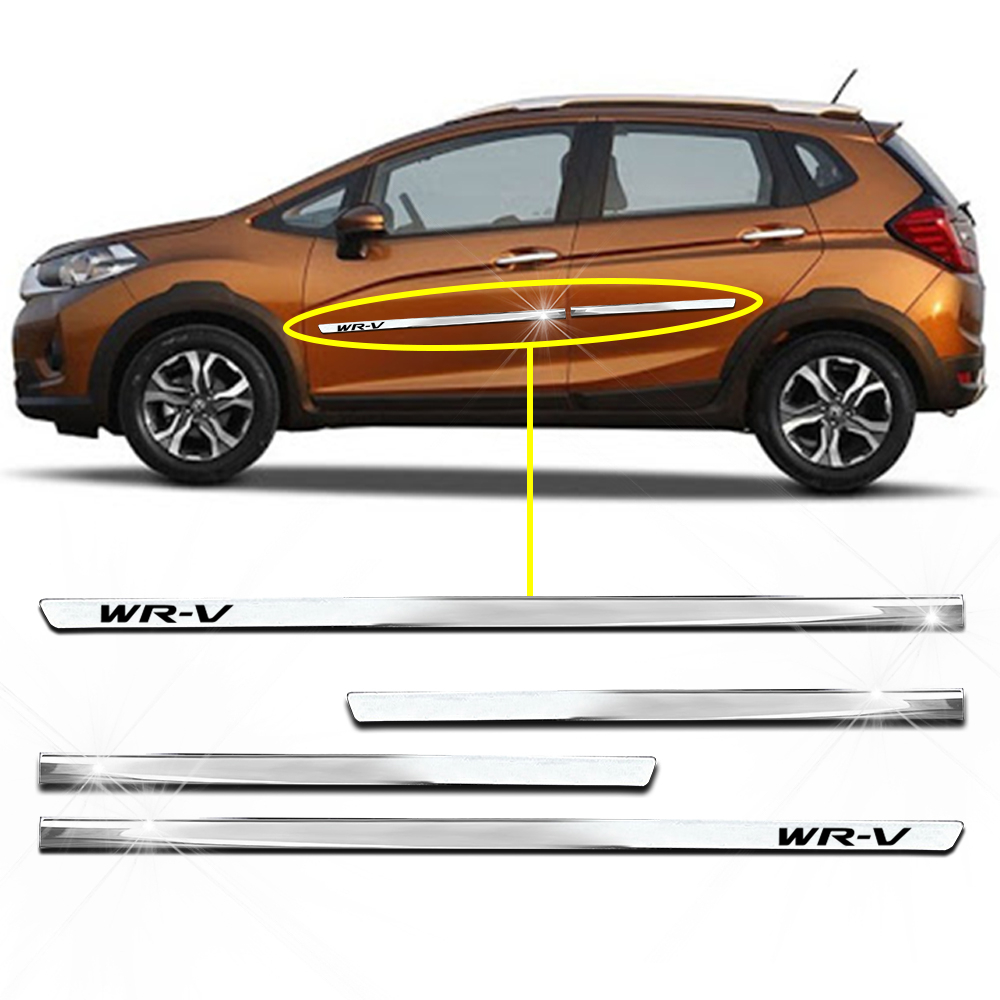 Aplique Friso Lateral Kit Cromado Slim Wrv 2018 2019 2020 Personalizado ...