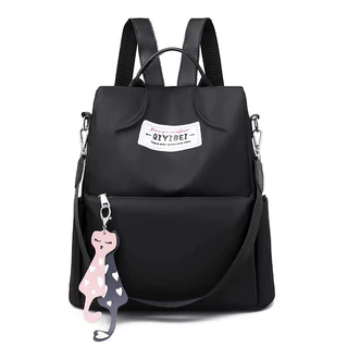 Mochila Feminina Anti Furto Alta Qualidade Com Forro Interno Bolsa Magali Nylon