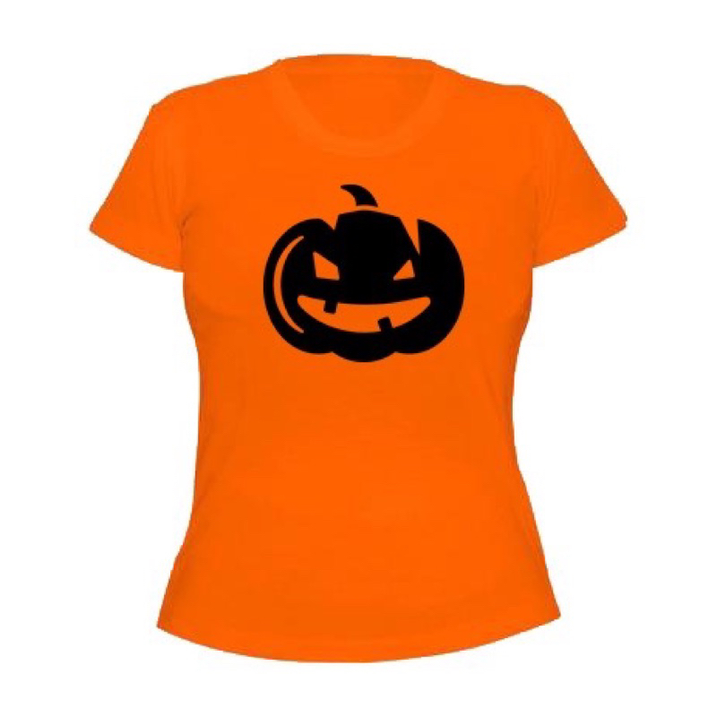 Camiseta Happy Halloween Dia das Bruxas Terror Adulto Infantil Masculina  Feminina Baby look Estampa Total Personalize