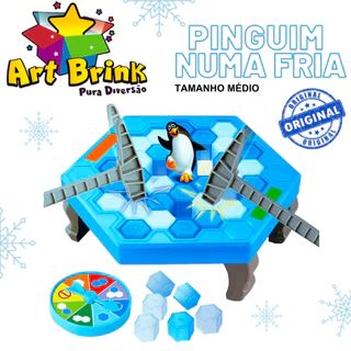 Jogo De Mesa Quebra Gelo Pinguim Armadilha Brinquedo Interativo Original