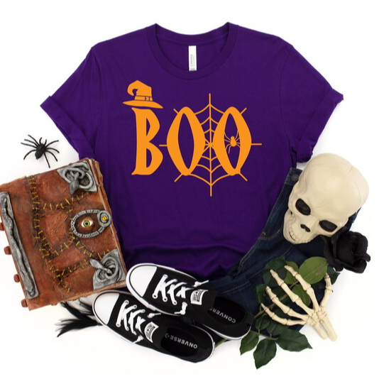 Desenho De Camiseta Halloween Boo PNG , Camiseta, Dia Das Bruxas