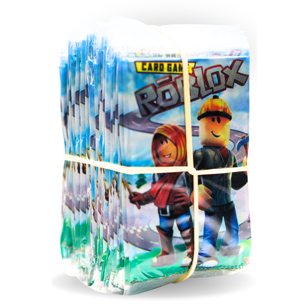 ROBLOX - Card Game / Cartas / Figurinhas - Kit 50 Pacotes com 4 cards (200  cards) - LojaRV - Deck de Cartas - Magazine Luiza