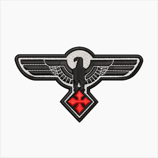 Patch Águia PaintBall - ACABAMENTO EM ALTA QUALIDADE PRONTO PARA USO
