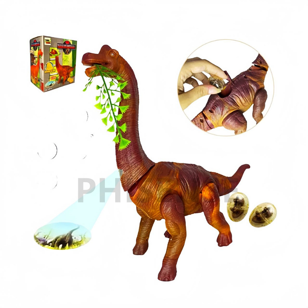 Dinossauro Para Colorir Brinquedo Didático C/6 Tinta Guache - Sortidos