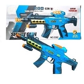 Pistola Arma Elite Lança Dardos Escopeta Estilo Nerf Mira