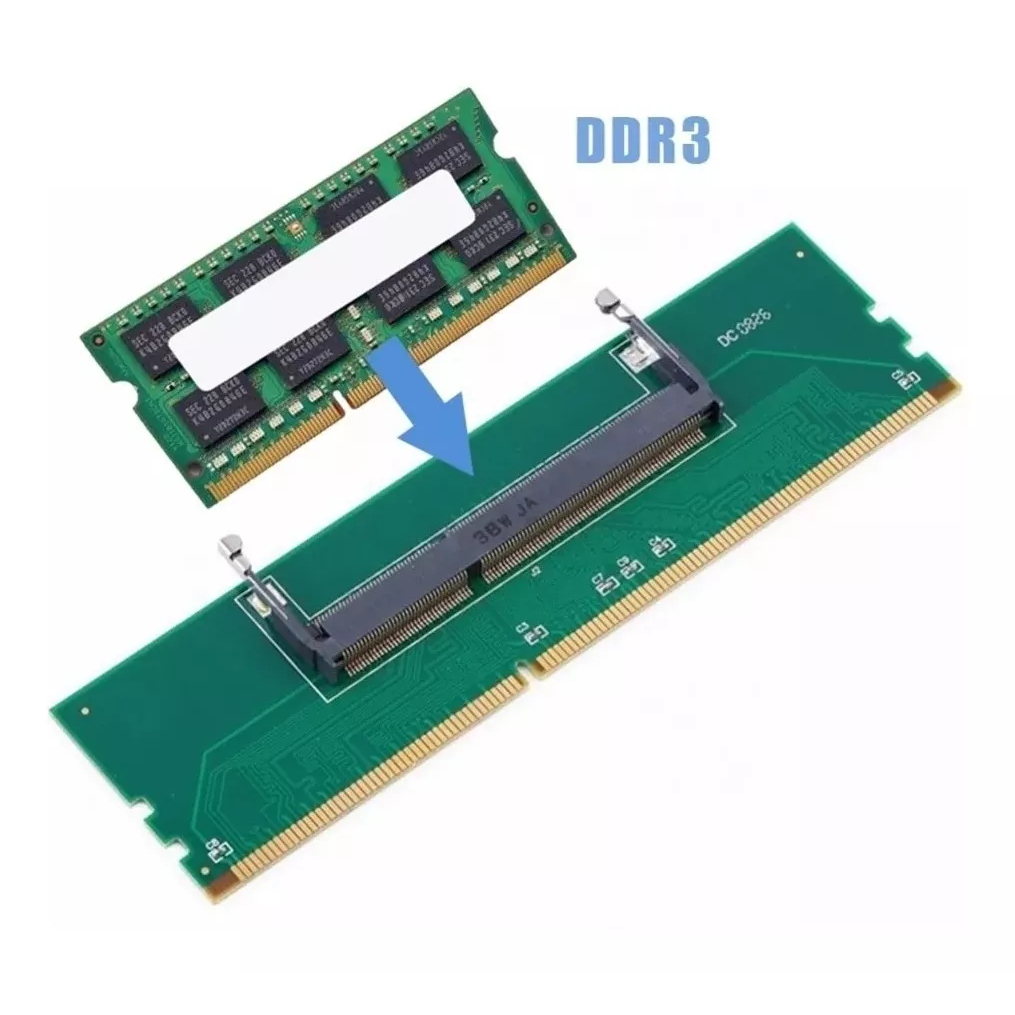 Adaptador Memoria Ram Ddr3 De Notebook Para Desktop Pc. | Shopee Brasil