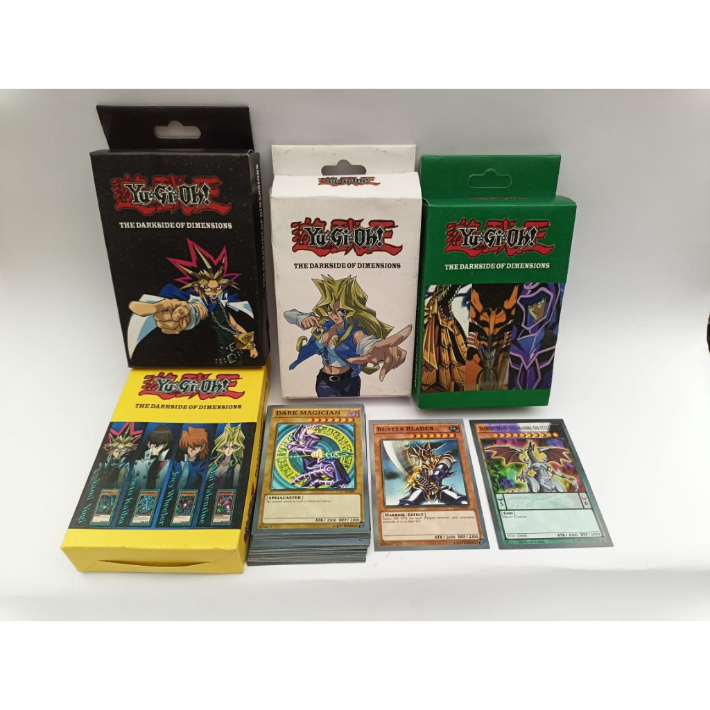 YU-GI-OH - Kit com 50 Cards Colecionaveis - Sem Repetições - Tamanho do ...