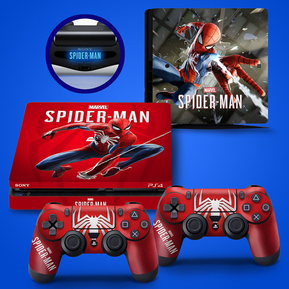 Skin Adesivo Playstation 4 PS4 Slim Amazing Spiderman 2