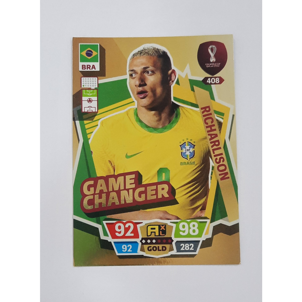 Card Richarlison Game Changer Adrenalyn Copa do Mundo 2022