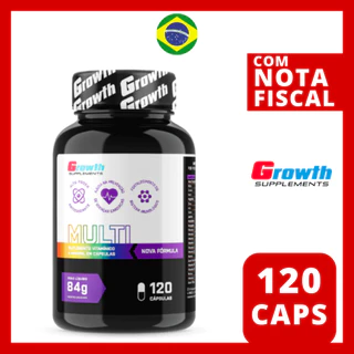 Multivitamínico Growth 120 Caps Original - Envio Imediato