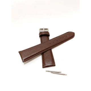Pulseira para Relógios Couro 20mm Marrom+Pinos