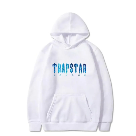 Casaco Moletom Trapstar logo Azul Novo!