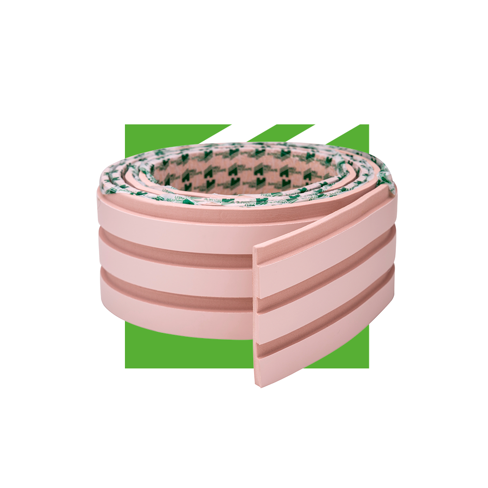 Painel Ripado Laminado De Eva Cor Rosa Linha Play