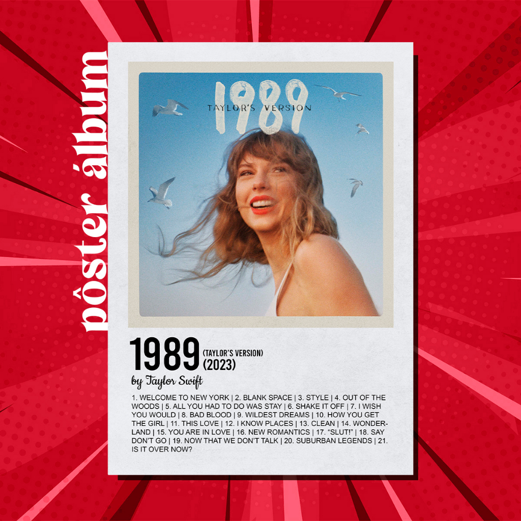taylor swift poster em Promoção na Shopee Brasil 2026