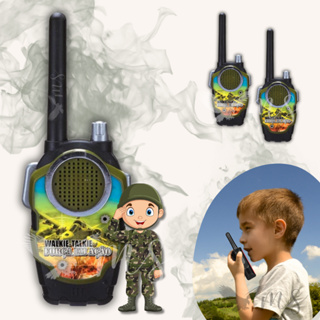 Rádio Comunicador Walkie Talkie Infantil Radio Força e Ação Exército