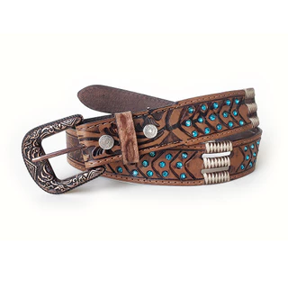 Cinto Feminino Country em Couro