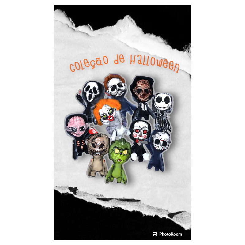 Coleção de boneco de terror  Produtos Personalizados no Elo7