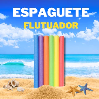 Boia Espaguete Flutuador / Macarrão De Piscina C/ Furo 165cm, Boia De Piscina 5 unidades