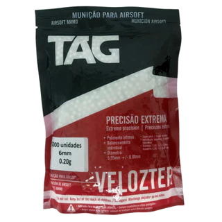 Pacote BBS Naútika Esferas Airsoft Bolinhas 5.000 unidades 0,20g 6mm Para Jogos