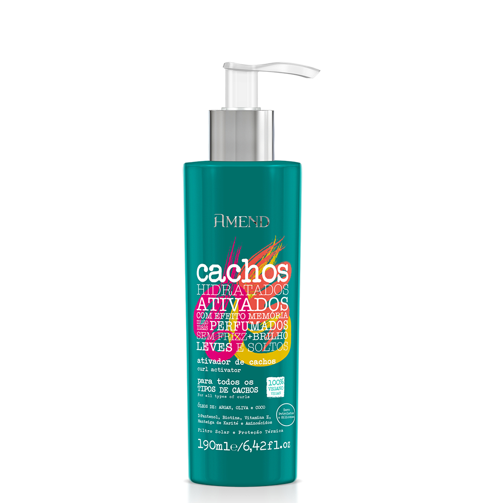 AMEND CACHOS ATIVADOR DE CACHOS 190ML