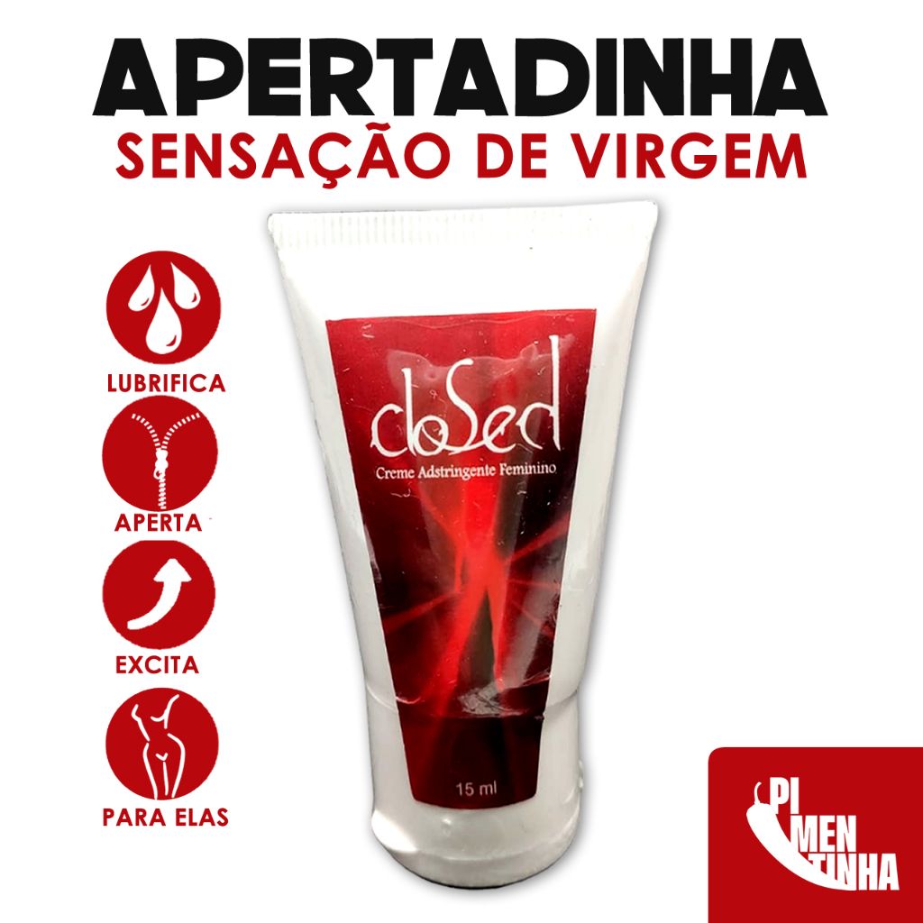 Gel Adstringente Closed Sempre Virgem Apertadinha Sex Shop Shopee Brasil 