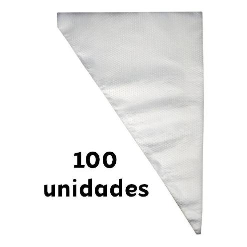 Saco De Confeitar Medio 100 Unidades Confeitaria Bolo Doce Cupcake PRONTO ENTREGA RJ