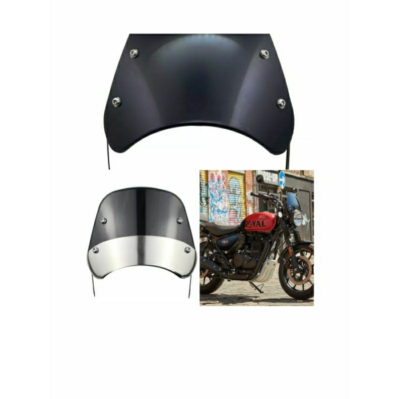 Bolha Parabrisa Royal Enfield Hunter 350cc Scram 411cc