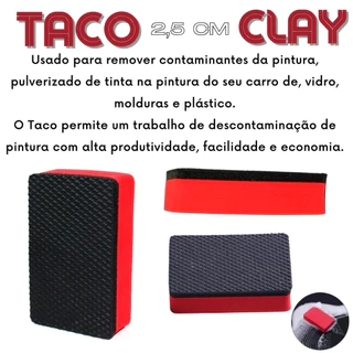 Taco Clay Bar Descontaminante De Pintura - Rotta Original