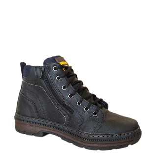 BOTA CAT COM ZIPPER MASCULINA