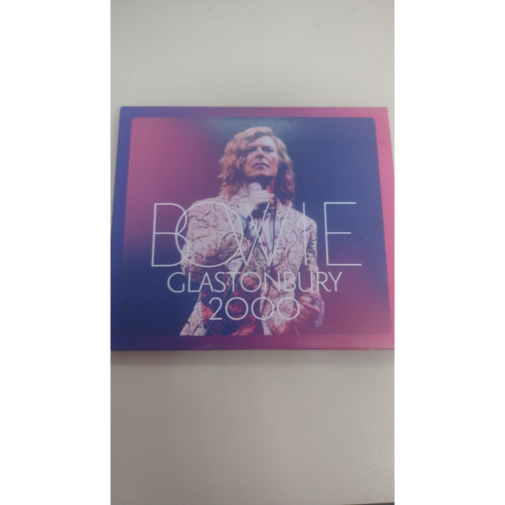 CD David Bowie - Glastonbury 2000 - Duplo - Semi-novo | Shopee Brasil