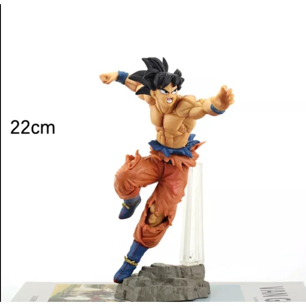 brinquedo Boneco Estatua Dragon Ball Z Gt Super - Promoção Goku Goku na forma base