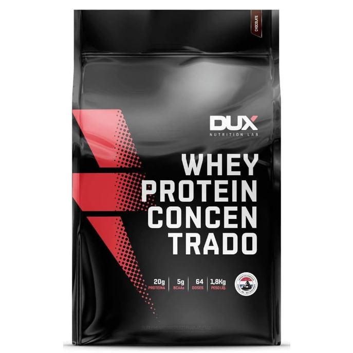 WHEY PROTEIN CONCENTRADO CHOCOLATE 1800G – DUX NUTRITION