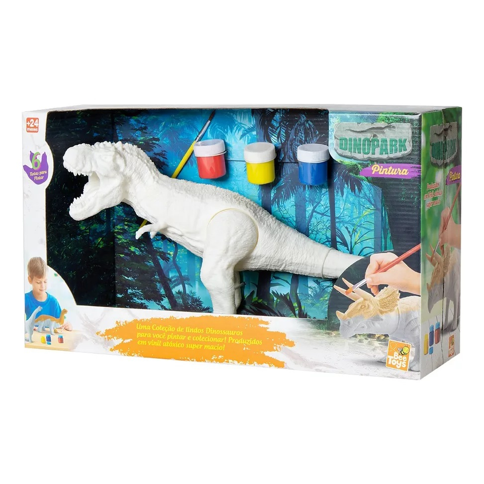 Dinossauro T-rex Ataque Surpresa Com Som Jogo Crianças - Zoop Toys