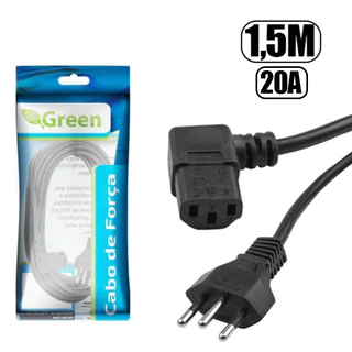 Cabo De Força Tripolar 1.20 Metros Pc Fontes Monitores