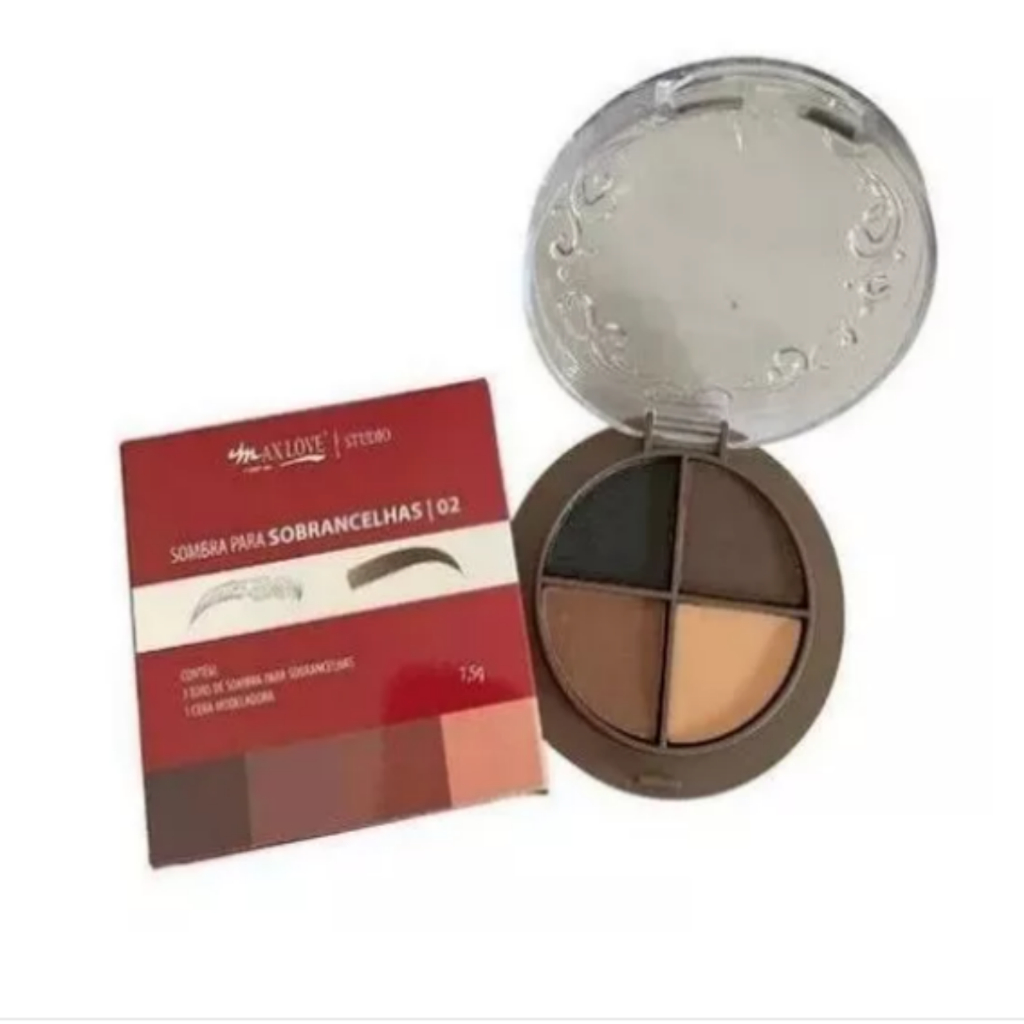 Conjunto de maquiagem para sobrancelhas, Eyebrow Powder Paleta de  sobrancelhas tricolor - Paleta de sobrancelha em pó para maquiagem  profissional com 3 cores para preenchimento de olhos Fovolat