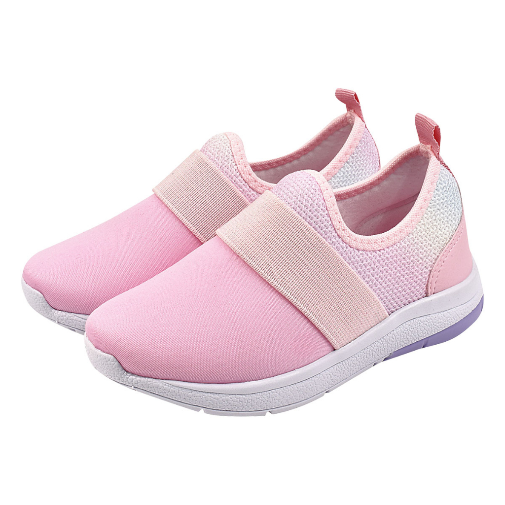 Tênis Infantil Menina Esporte Leve Calce Fácil Escolar Rosa 28 Rosa -  Compre Agora