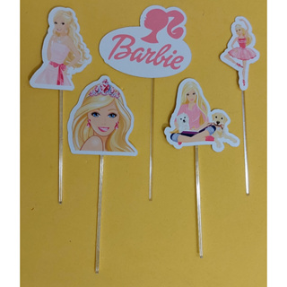 Topo de Bolo BARBIE Enfeite Decoração de Festa personalizado em Promoção na  Shopee Brasil 2023