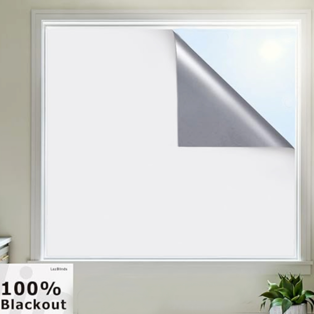 Painel Cortina 100% Blackout Adesivada Velcr0 Sem Furar Parede - Cores ...