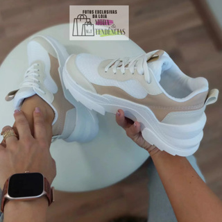 Tênis Sneaker Feminino Tratorado Localizado - Brickell MIA
