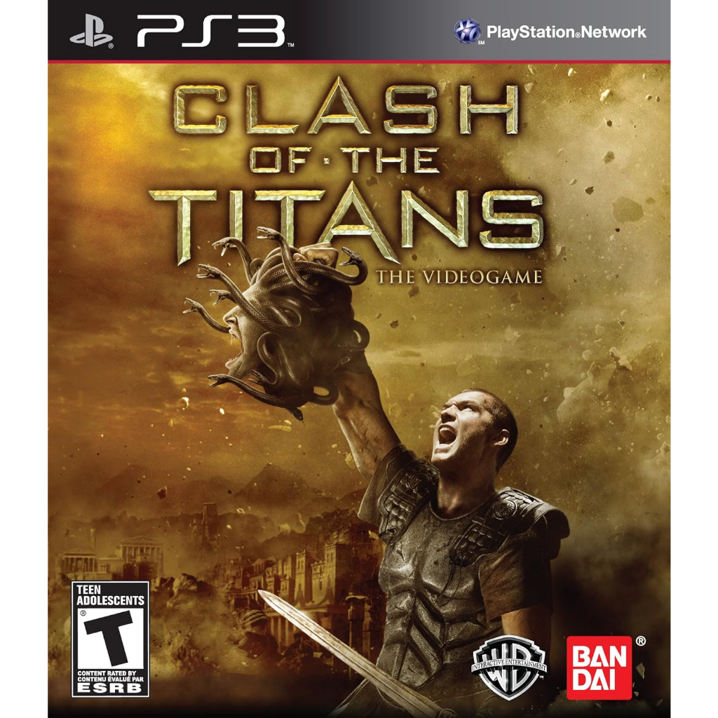 Clash of the titans PS3 mídia física original