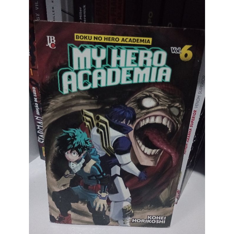 Mangá My Hero Academia vol. 6 | Shopee Brasil