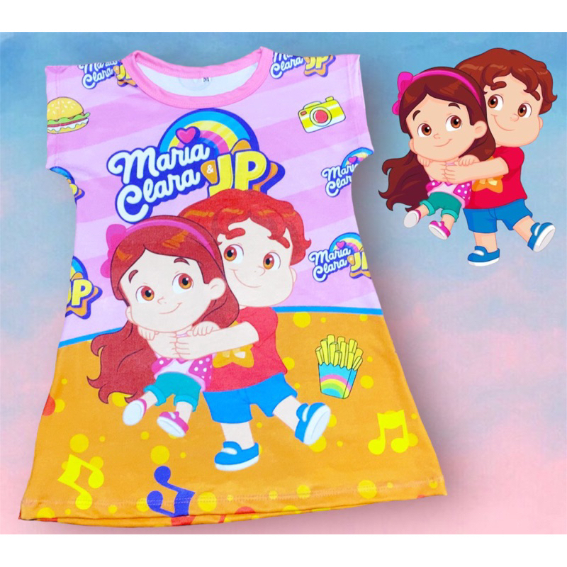 Vestido Infantil Maria Clara e JP | Shopee Brasil