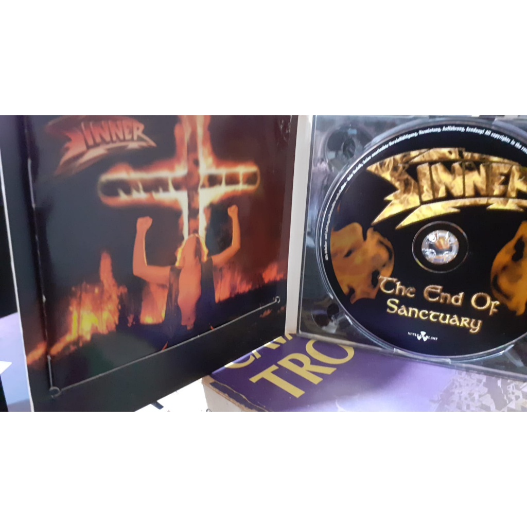 CD- ZINNER- THE END OF SANCTUARY -IMPORTADO- ORIGINAL-RARO | Shopee Brasil