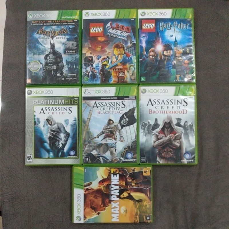 jogos originais para Xbox 360 ( Leia a descrição )