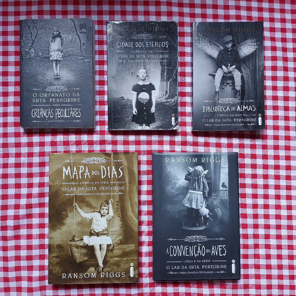 Série o lar da Srta. Peregrine para crianças peculiares (livros: I, II ...