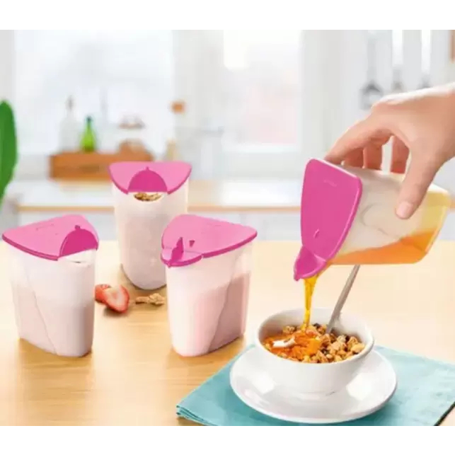 Tupperware Dispenser Murano 350ml Pote Mantimento | Shopee Brasil
