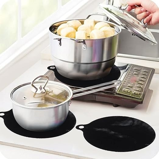 Tapete de silicone para fogão de indução / almofada de silicone antiderrapante