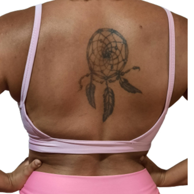 Top Costa Nua Modelo Da Gringa Academia Fitness Shopee Brasil