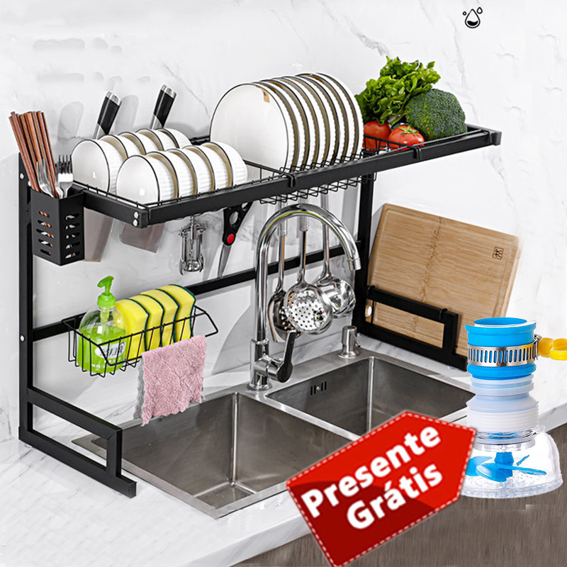 Cozinha Suspensa Modula Autosustentavel Escorredor Louça